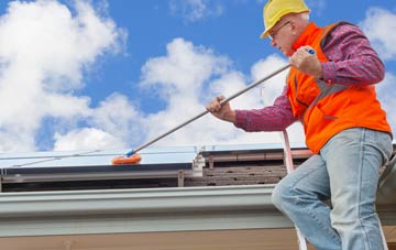 Bedwellty soft wash roof cleaning